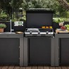 MODULO PLANCHA GRIGIO SCURO Eno Piastre in ghisa smaltata | Il Mondo Del Barbecue