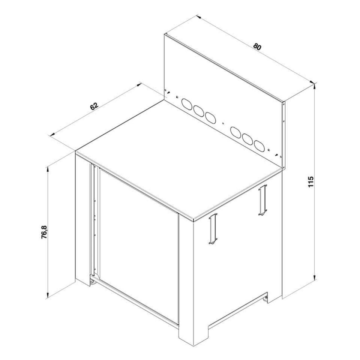 MODULO PLANCHA GRIGIO SCURO Eno Piastre in ghisa smaltata | Il Mondo Del Barbecue