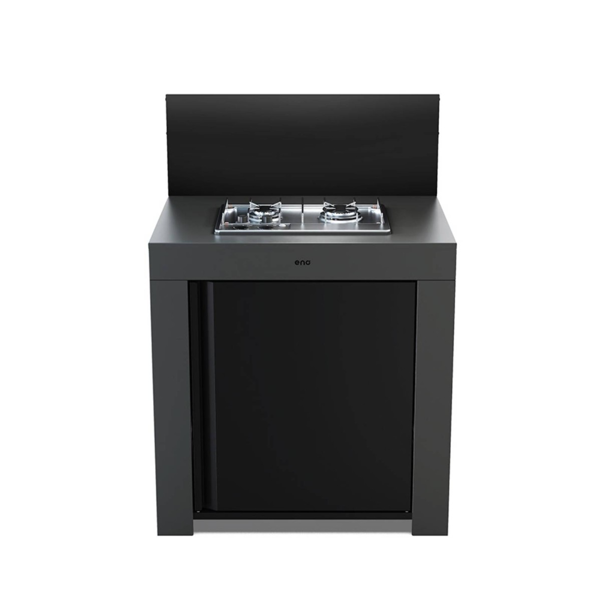 MODULO PER MASTER 2 GRIGIO SCURO E NERO Eno Piastre in ghisa smaltata | Il Mondo Del Barbecue