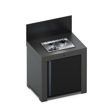 MODULO PER MASTER 2 GRIGIO SCURO E NERO Eno Piastre in ghisa smaltata | Il Mondo Del Barbecue