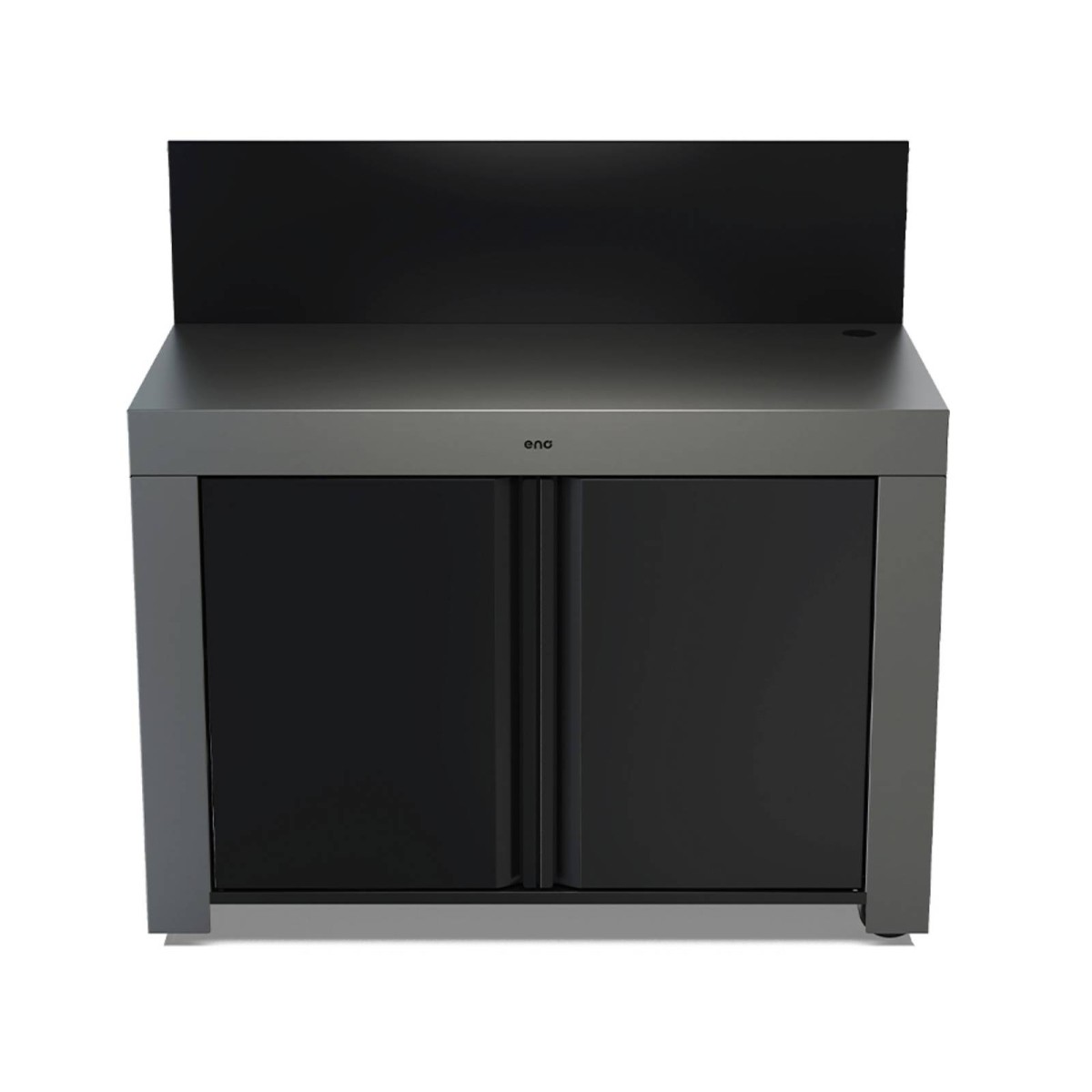 MOBILE FELIX GRIGIO SCURO E NERO Eno Piastre in ghisa smaltata | Il Mondo Del Barbecue