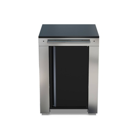 MODULO FELIX DESSERT NERO E INOX Eno Piastre in ghisa smaltata | Il Mondo Del Barbecue