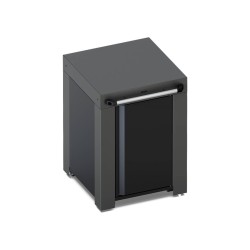 MODULO FELIX DESSERT GRIGIO SCURO Eno Piastre in ghisa smaltata | Il Mondo Del Barbecue