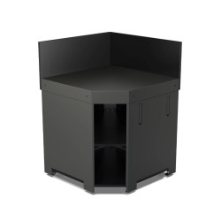 MODULO ANGOLARE GRIGIO SCURO Eno Piastre in ghisa smaltata | Il Mondo Del Barbecue