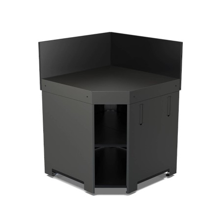 MODULO ANGOLARE GRIGIO SCURO Eno Piastre in ghisa smaltata | Il Mondo Del Barbecue