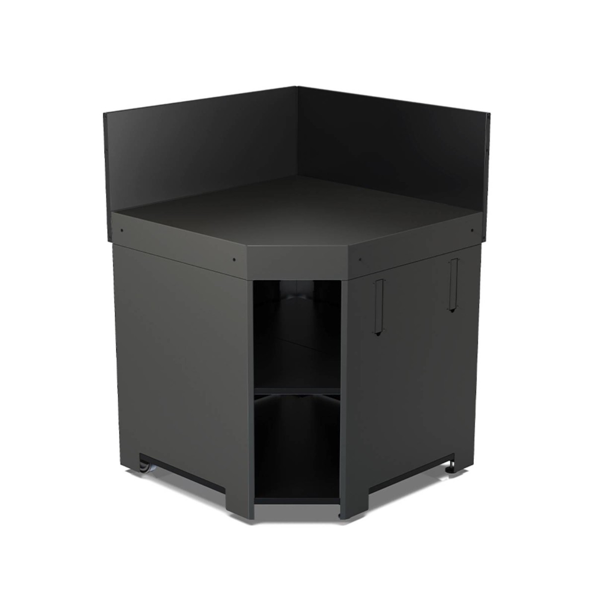 MODULO ANGOLARE GRIGIO SCURO Eno Piastre in ghisa smaltata | Il Mondo Del Barbecue