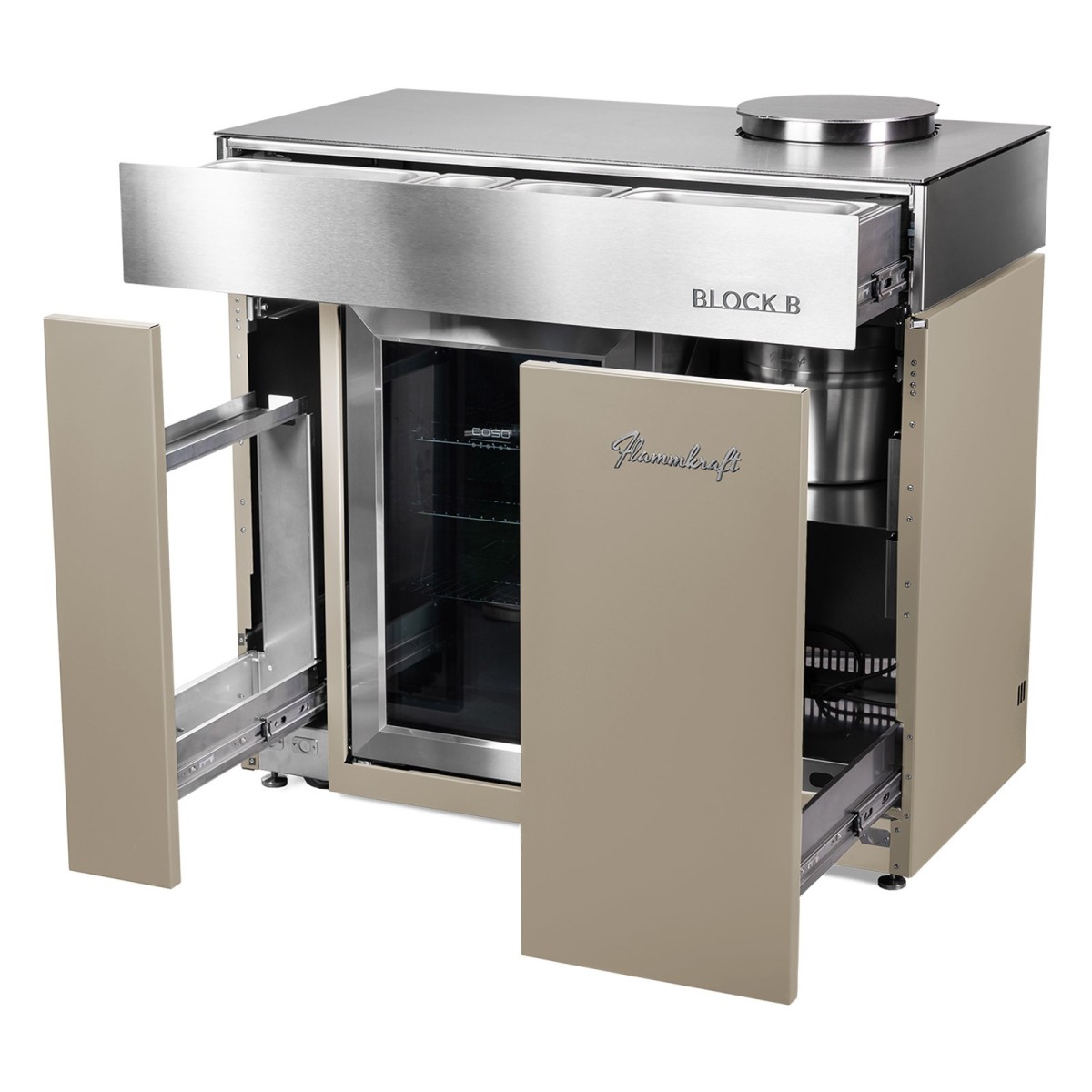 FLAMMKRAFT BLOCK B  Flammkraft Moduli indipendenti | Il Mondo Del Barbecue