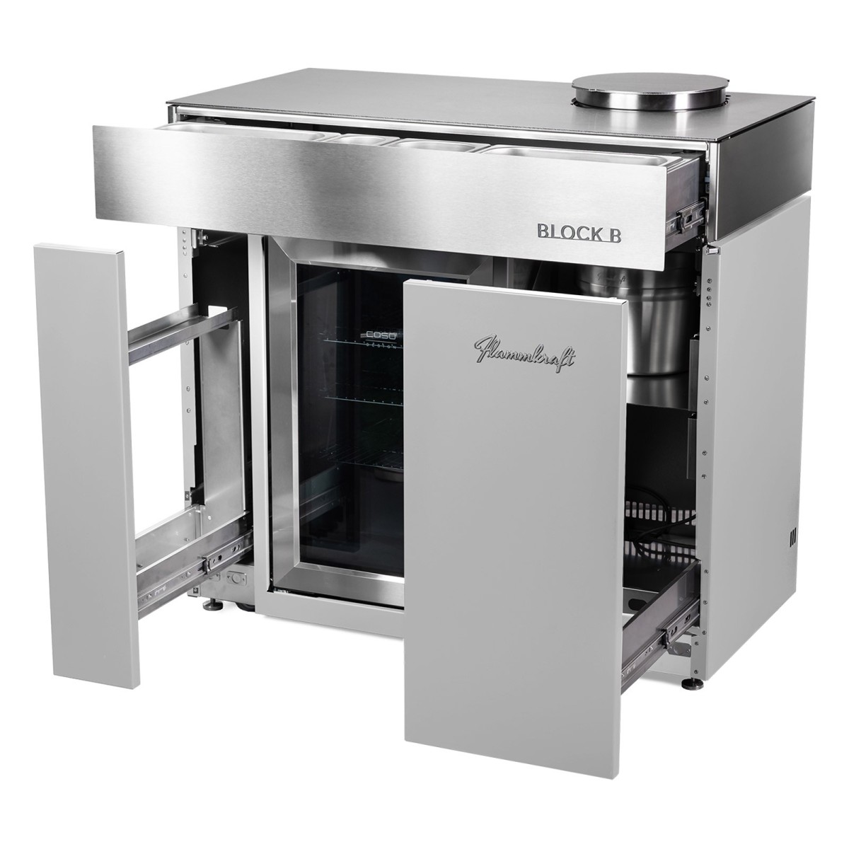 FLAMMKRAFT BLOCK B  Flammkraft Moduli indipendenti | Il Mondo Del Barbecue