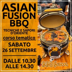 CORSO BBQ TEMATICO - ASIAN FUSION BBQ - SABATO 26 SETTEMBRE | Il Mondo Del Barbecue