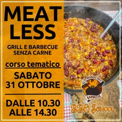 CORSO BBQ TEMATICO AVANZATO - MEATLESS, IL BBQ OLTRE LA CARNE - SABATO 31 OTTOBRE | Il Mondo Del Barbecue