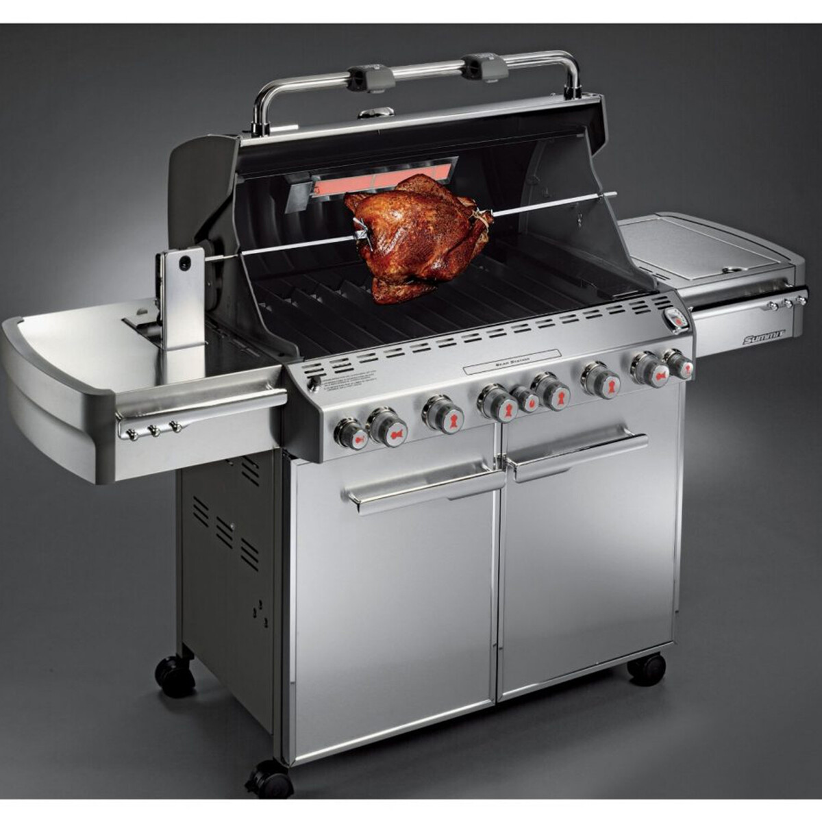 SUMMIT S670 GBS INOX Weber Barbecue a gas Il Mondo Del Barbecue