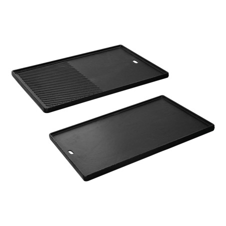 PIASTRA IN GHISA REVERSIBILE PER HYDE 4 E 6 | Il Mondo del Barbecue