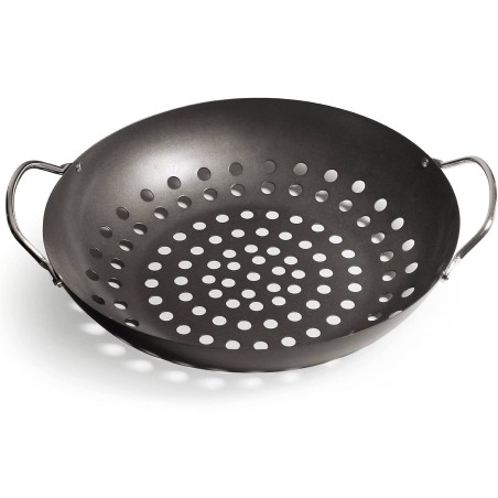 PADELLA IN ACCIAIO PER VERDURE Accessori | Il Mondo Del Barbecue