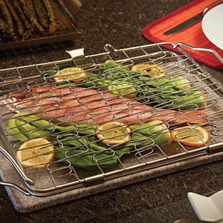 GRIGLIA PESCE ELASTICA Napoleon Accessori | Il Mondo Del Barbecue