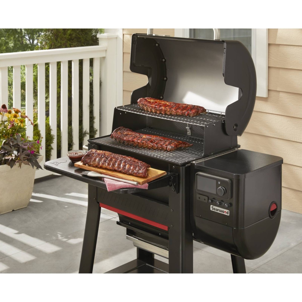 RIPIANO FRONTALE PER BARBECUE WEBER SEARWOOD Weber Accessori | Il Mondo Del Barbecue