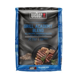 PELLET DI LEGNO FSC GRILL ACCADEMY BLEND 8KG WEBER Accessori | Il Mondo Del Barbecue