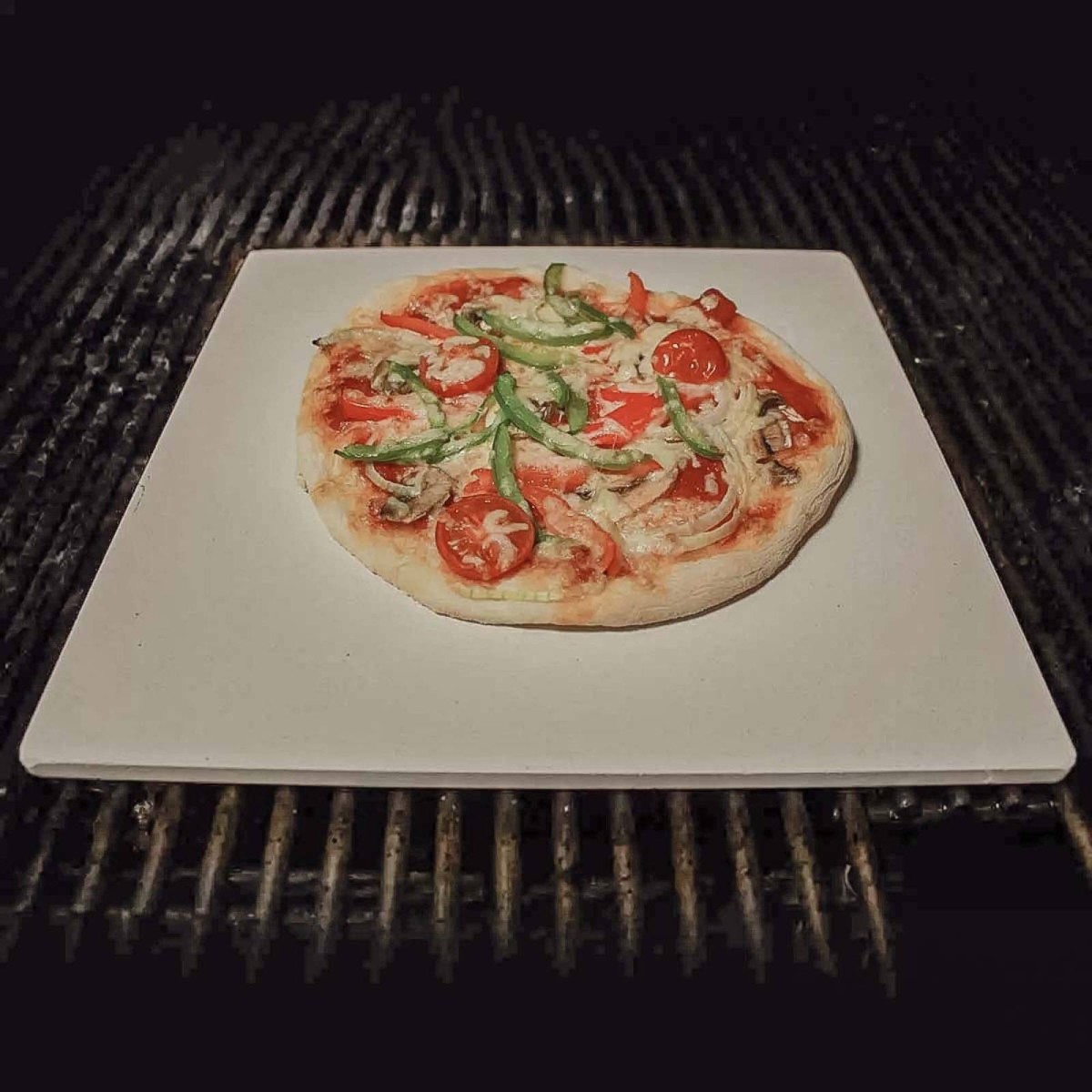 PIETRA REFRATTARIA QUADRATA PER PIZZA SANTOS 30,5 x 30,5 CM | Il Mondo Del Barbecue