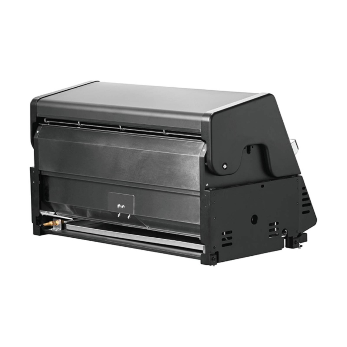 BARBECUE A INFRAROSSI A GAS CROSSRAY 4 BURNER BLACK DA INCASSO / APPOGGIO-GPL Barbecue a gas | Il Mondo Del Barbecue