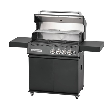 BARBECUE A INFRAROSSI A GAS CROSSRAY 4 BURNER BLACK -METANO Barbecue a gas | Il Mondo Del Barbecue