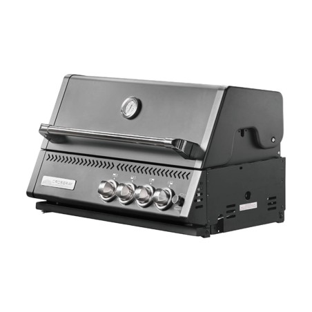BARBECUE A INFRAROSSI A GAS CROSSRAY 4 BURNER BLACK DA INCASSO / APPOGGIO-METANO Barbecue a gas | Il Mondo Del Barbecue