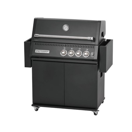 BARBECUE A INFRAROSSI A GAS CROSSRAY 4 BURNER BLACK Barbecue a gas | Il Mondo Del Barbecue