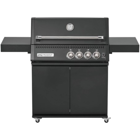 BARBECUE A INFRAROSSI A GAS CROSSRAY 4 BURNER BLACK Barbecue a gas | Il Mondo Del Barbecue