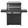 BARBECUE A INFRAROSSI A GAS CROSSRAY 4 BURNER BLACK -METANO Barbecue a gas | Il Mondo Del Barbecue