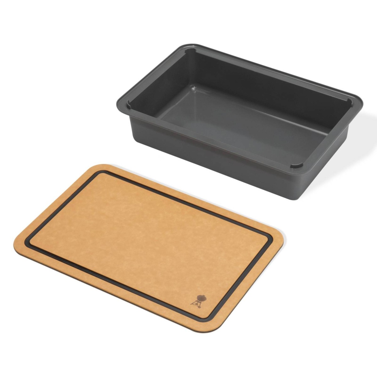 TAGLIERE E RECIPIENTE WEBER WORKS | Il Mondo del Barbecue