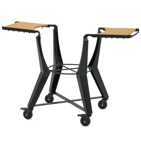 CARRELLO CON MENSOLE PER TWO 66