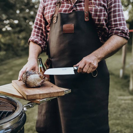 GREMBIULE IN PELLE MONOLITH