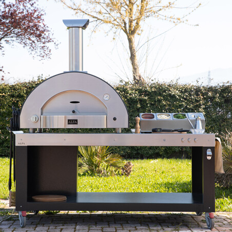 ALFA CLASSICO 4 PIZZE A GAS METANO Alfa forni Forni pizza | Il Mondo Del Barbecue