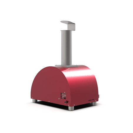 ALFA MODERNO 1 PIZZA FORNO PIZZA A METANO ANTIQUE RED Alfa forni Forni pizza | Il Mondo Del Barbecue