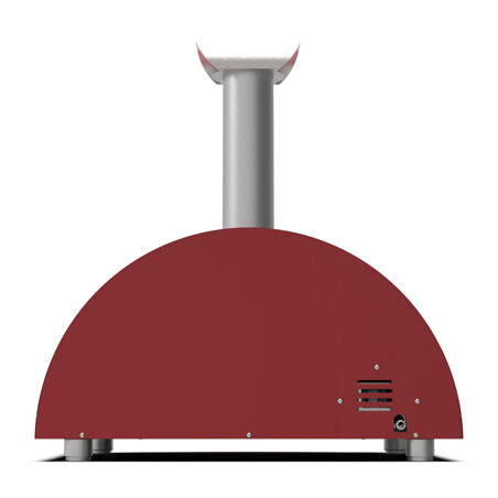 ALFA MODERNO 2 PIZZE FORNO PIZZA A METANO ANTIQUE RED Alfa forni Forni pizza | Il Mondo Del Barbecue