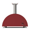 ALFA MODERNO 2 PIZZE FORNO PIZZA A METANO ANTIQUE RED Alfa forni Forni pizza | Il Mondo Del Barbecue
