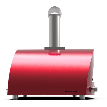 ALFA MODERNO 5 PIZZE FORNO PIZZA A METANO ANTIQUE RED Alfa forni Forni pizza | Il Mondo Del Barbecue