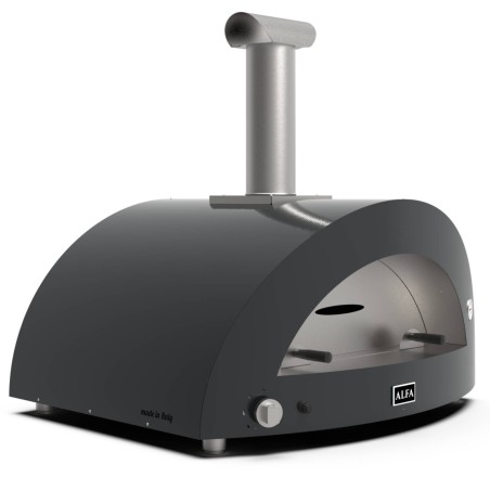 ALFA MODERNO 5 PIZZE FORNO PIZZA A METANO ARDESIA GREY Alfa forni Forni pizza | Il Mondo Del Barbecue