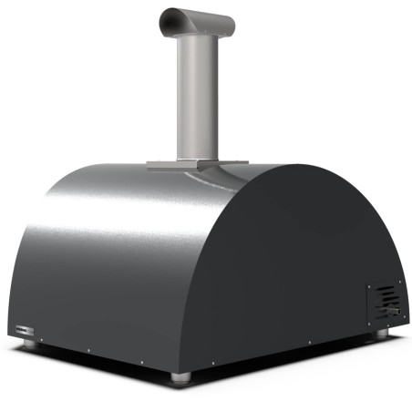 ALFA MODERNO 5 PIZZE FORNO PIZZA A METANO ARDESIA GREY Alfa forni Forni pizza | Il Mondo Del Barbecue