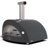 ALFA MODERNO 5 PIZZE FORNO PIZZA A METANO ARDESIA GREY Alfa forni Forni pizza | Il Mondo Del Barbecue