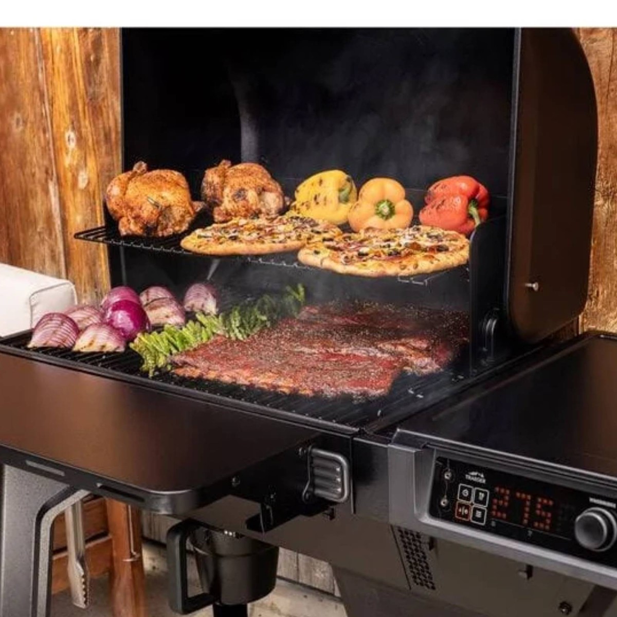 BARBECUE A PELLET TRAEGER WOODRIDGE