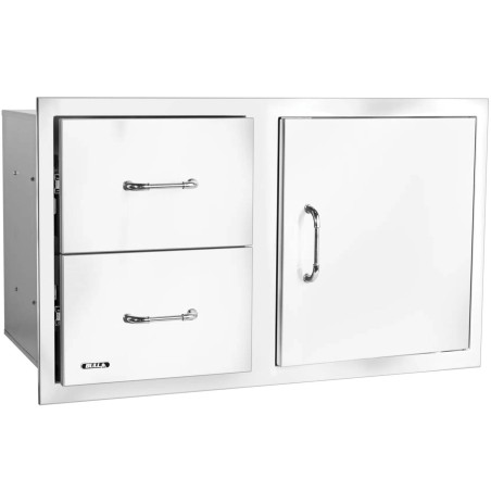 CASSETTO DOPPIO E SPORTELLO COMBO 80 CM BULL REVEAL