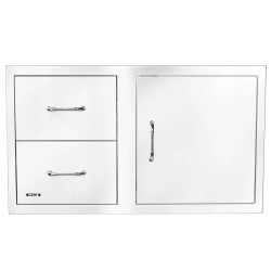 CASSETTO DOPPIO E SPORTELLO COMBO 80 CM BULL REVEAL