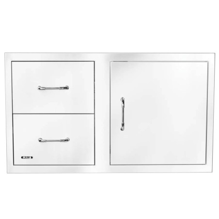 CASSETTO DOPPIO E SPORTELLO COMBO 80 CM BULL REVEAL