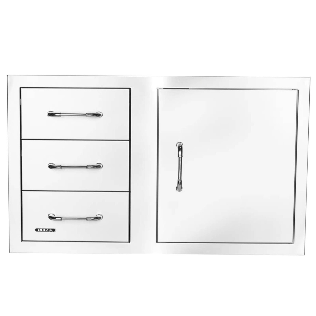 CASSETTO TRIPLO E SPORTELLO COMBO 100 CM BULL REVEAL