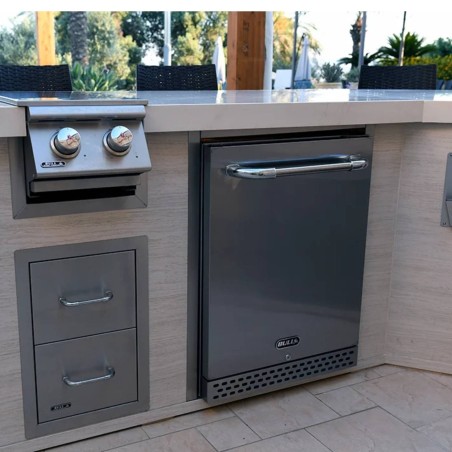 RIFINITURA INOX FRIGO PREMIUM DA ESTERNO BULL REVEAL