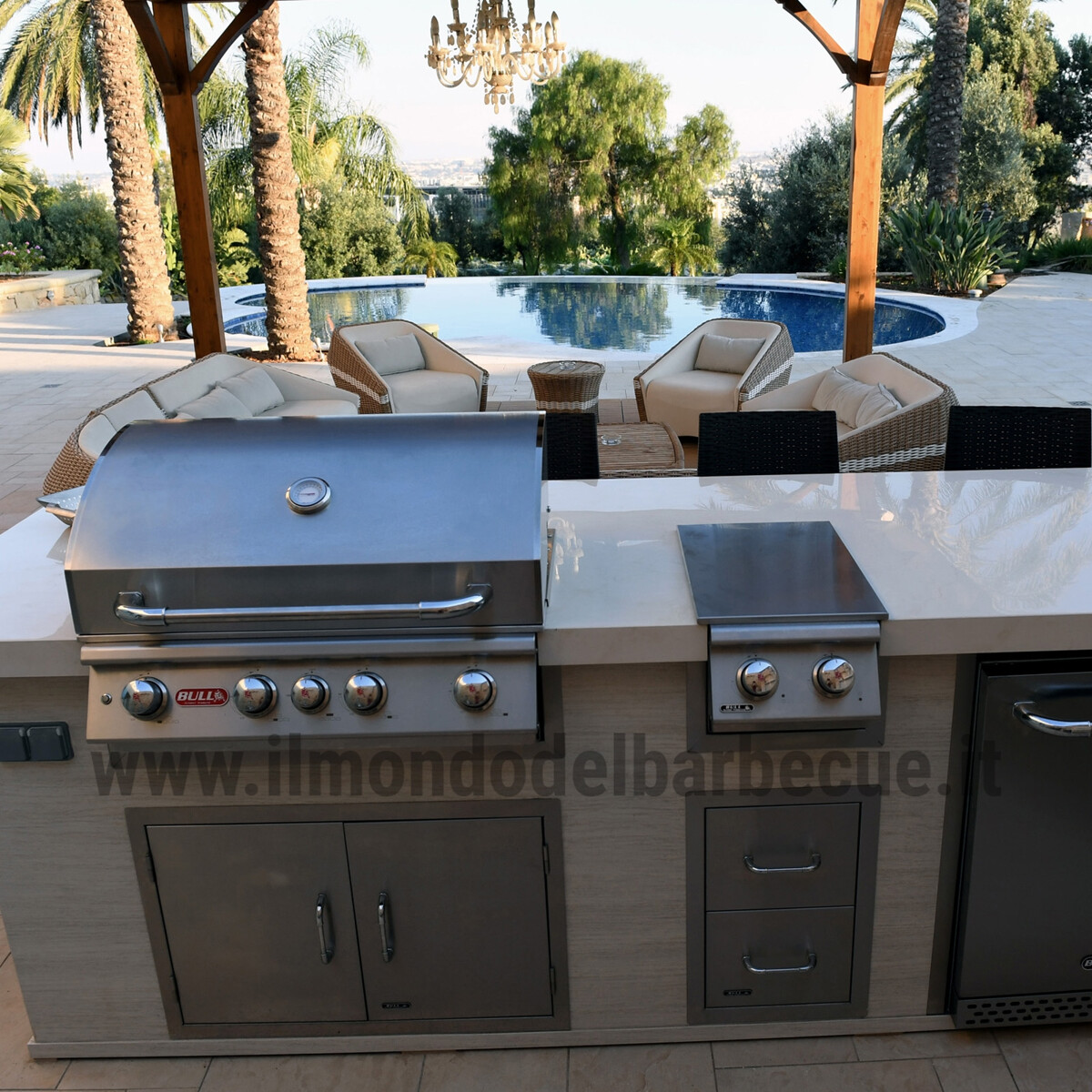 BARBECUE A GAS BULL EUROPE ANGUS DA INCASSO