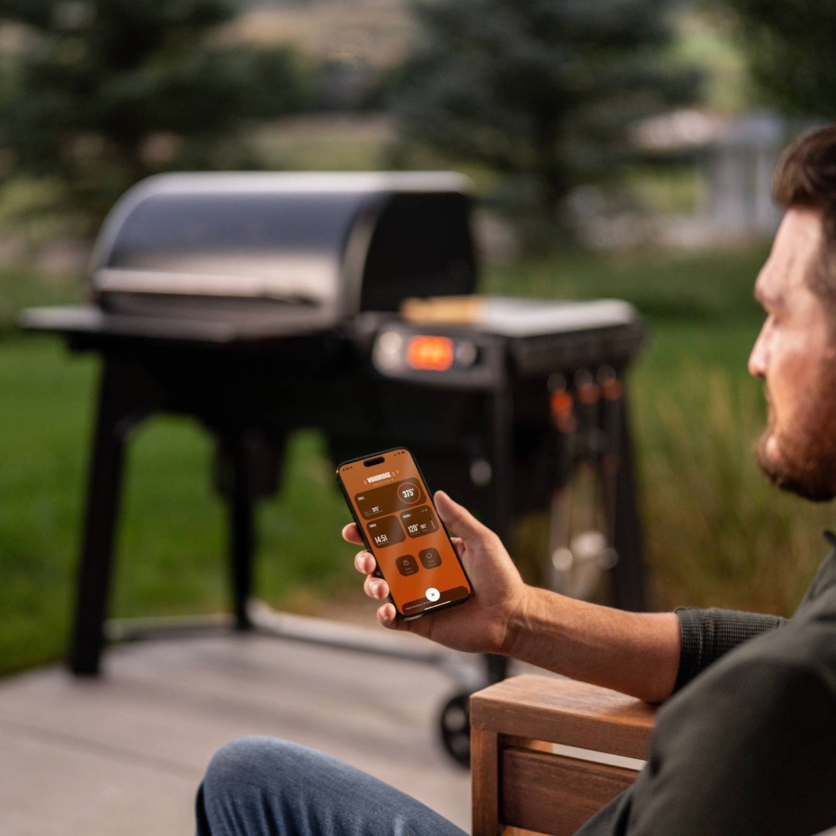 BARBECUE A PELLET TRAEGER WOODRIDGE