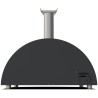 ALFA MODERNO 5 PIZZE FORNO PIZZA A GPL ARDESIA GREY Alfa forni Forni pizza | Il Mondo Del Barbecue