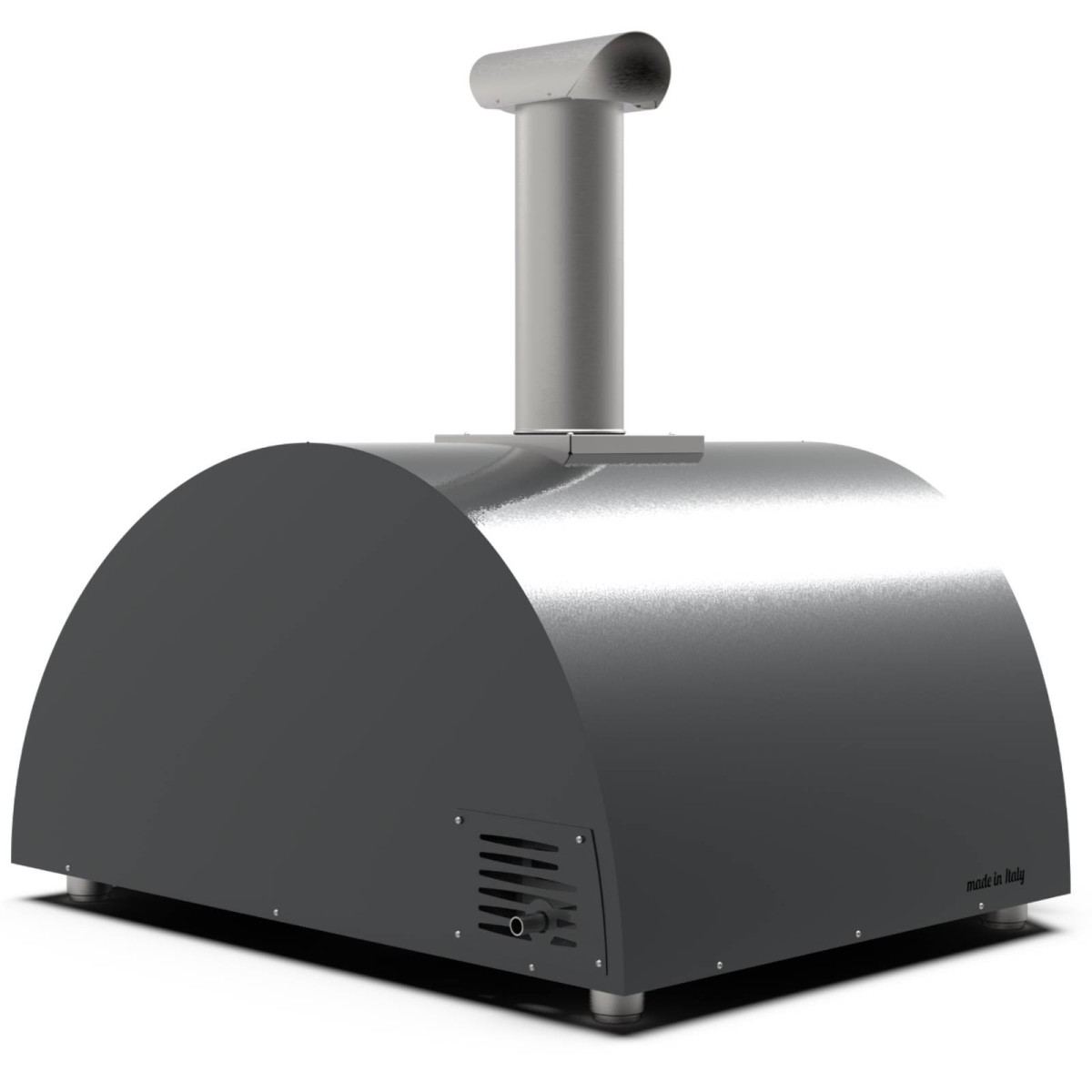 ALFA MODERNO 5 PIZZE FORNO PIZZA A GPL ARDESIA GREY Alfa forni Forni pizza | Il Mondo Del Barbecue