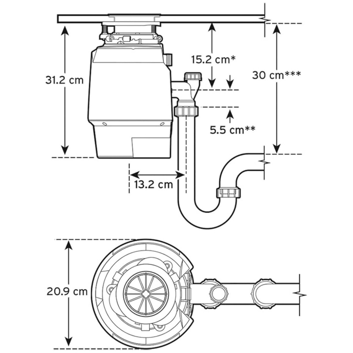 INSINKERATOR POWER PREMIUM 550 EC