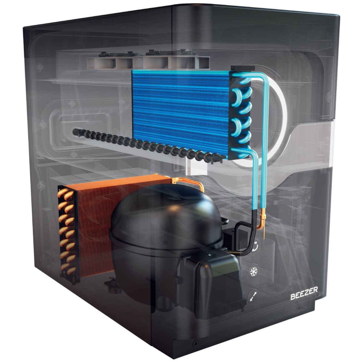 BEEZER ABBATTITORE PER BEVANDE BIANCO